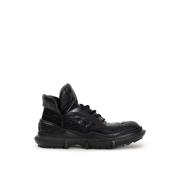 Dolce & Gabbana Black Leather Oxfords And Derbies